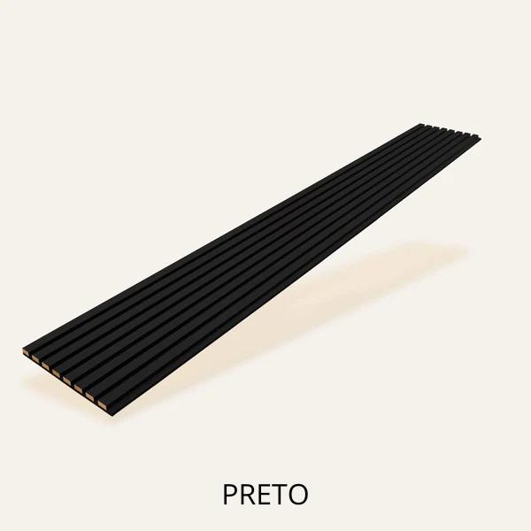 Painel Ripado Acústico